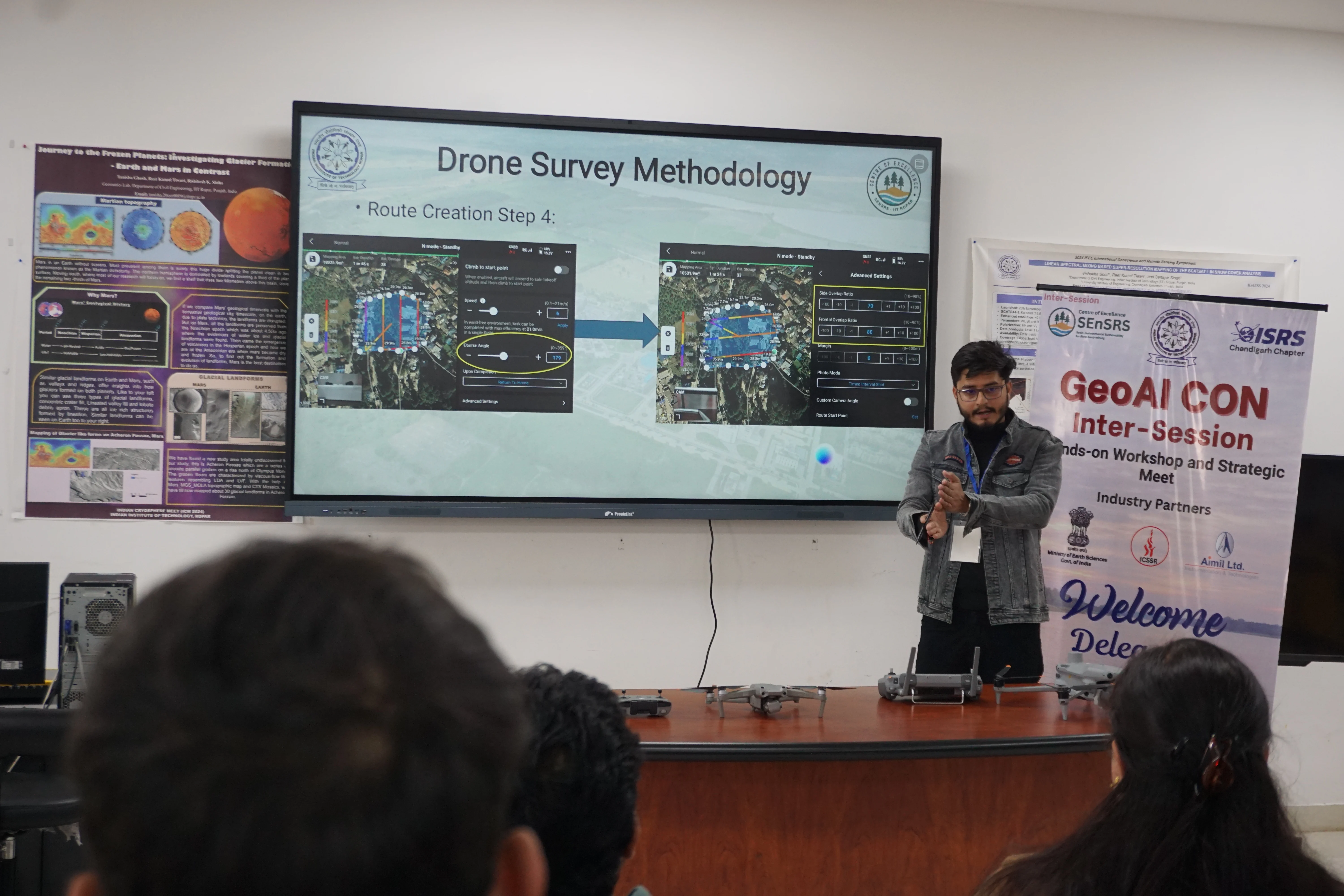 Live drone mapping demonstration